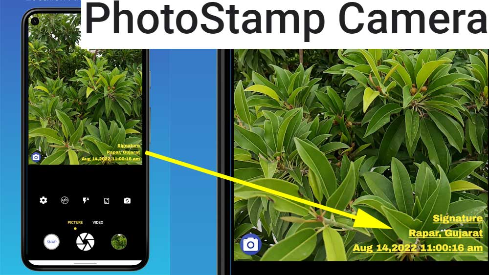 PhotoStamp Camera